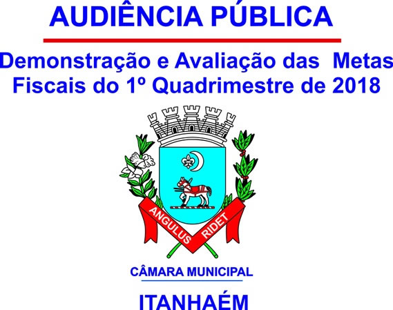 Imagem da notícia: Audiência Pública acontece nesta quarta (30)