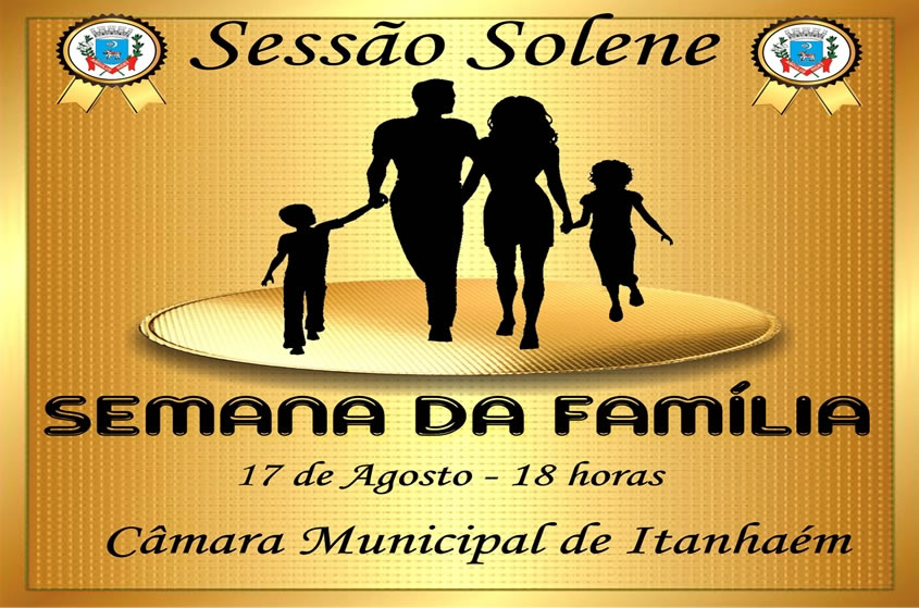 Imagem da notícia: Sessão Solene alusiva a Semana da Família aconteceu  sexta (17)