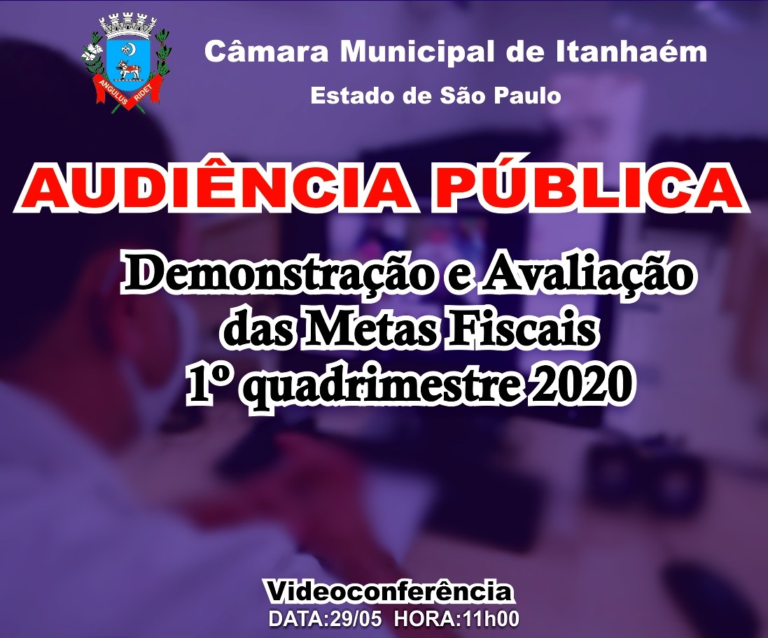 Imagem da notícia: Audiência Pública