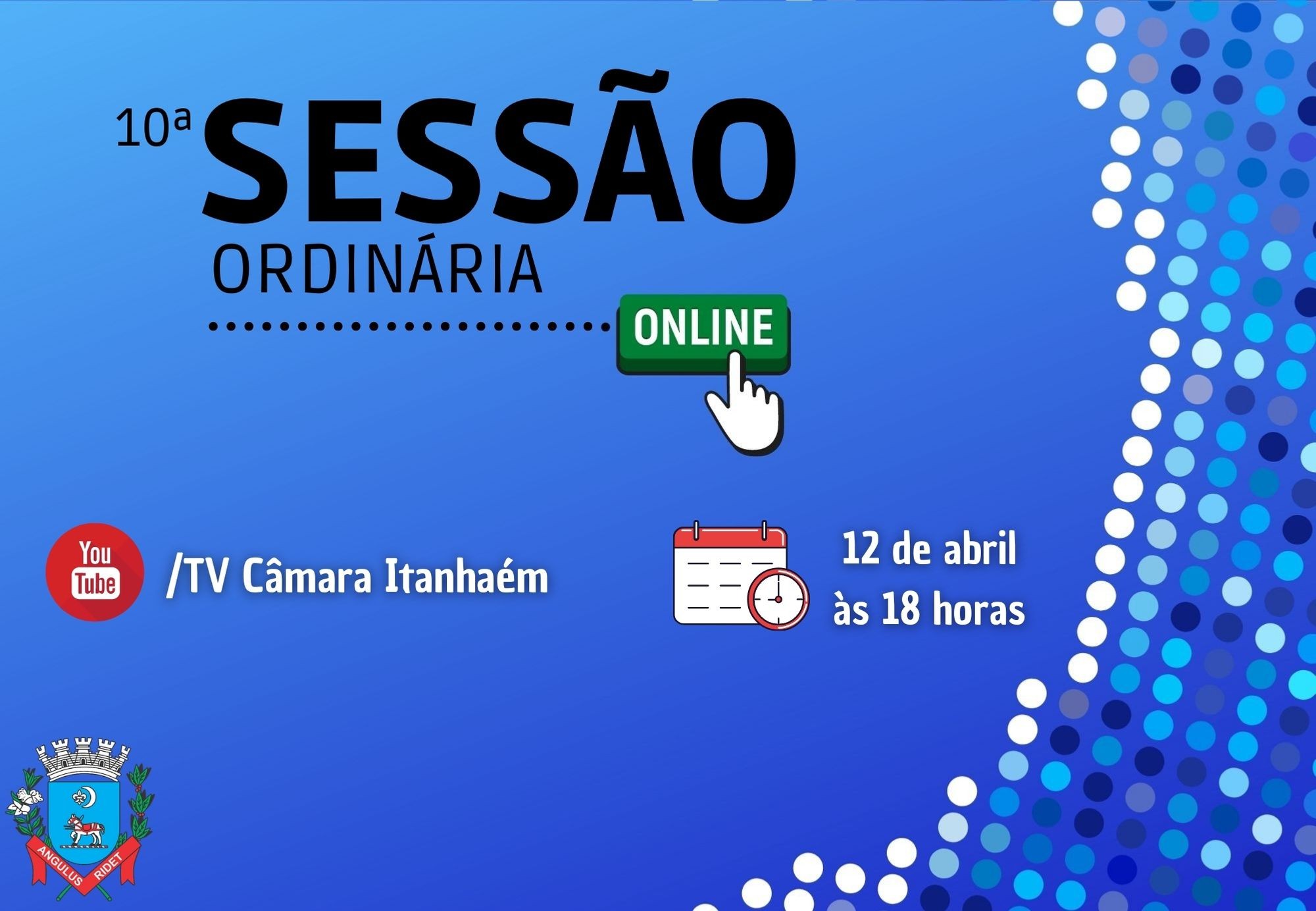 Imagem da notícia: Legislativo Municipal realiza Sessão Ordinária virtual na próxima segunda-feira (12)