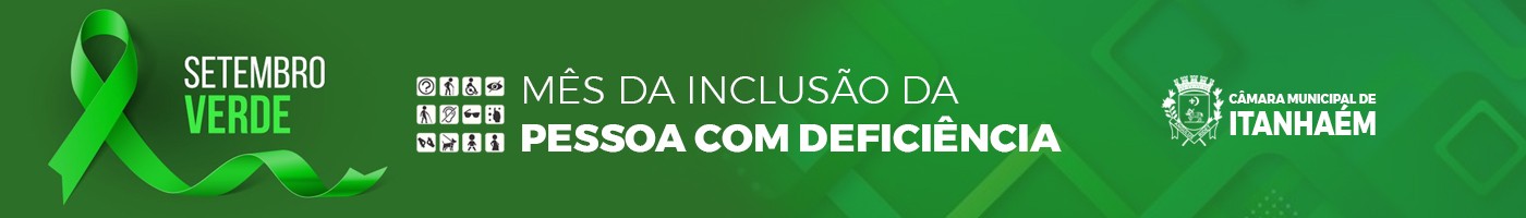 Imagem principal da notícia SETEMBRO VERDE "Dedicado à conscientização e luta pela inclusão da Pessoa com Deficiência."