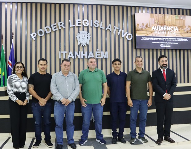 Imagem da notícia: Audiência Pública para discussão de alteração de denominações de vias públicas