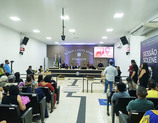 Imagem da notícia: SESSÃO SOLENE ALUSIVA AO DIA INTERNACIONAL DA MULHER 2024