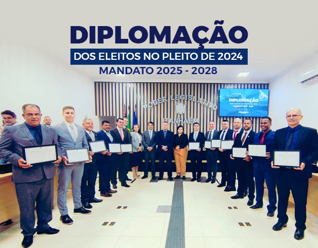 Imagem da notícia: Prefeito, Vice-Prefeito e Vereadores são diplomados no Plenário da Câmara Municipal de Itanhaém.