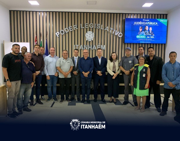 Imagem da notícia: Audiência Pública debate segurança em Itanhaém com ampla participação da população e autoridades