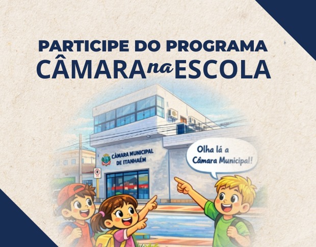 Imagem principal da notícia  Câmara Municipal de Itanhaém apresenta o programa “Câmara na Escola”