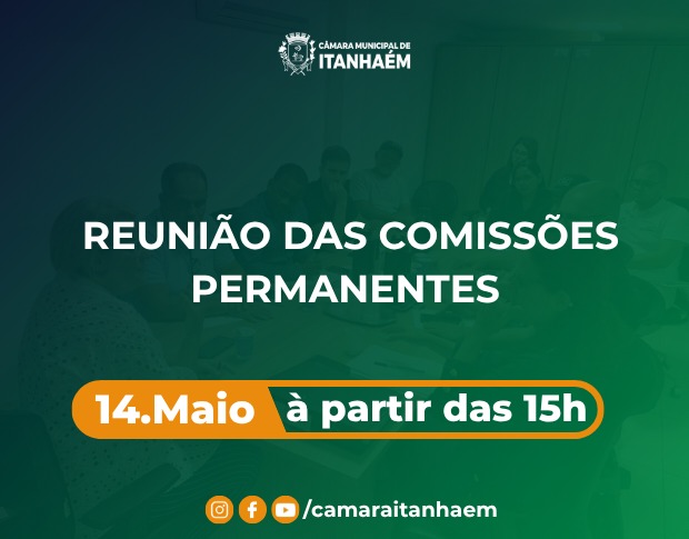 Imagem principal da notícia Projetos de interesse público entram em análise durante reunião conjunta das Comissões Permanentes